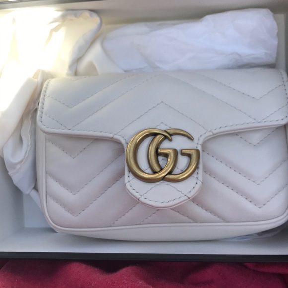 Gucci Handbags - Mini GG Marmont Matelassé Leather Shoulder Bag